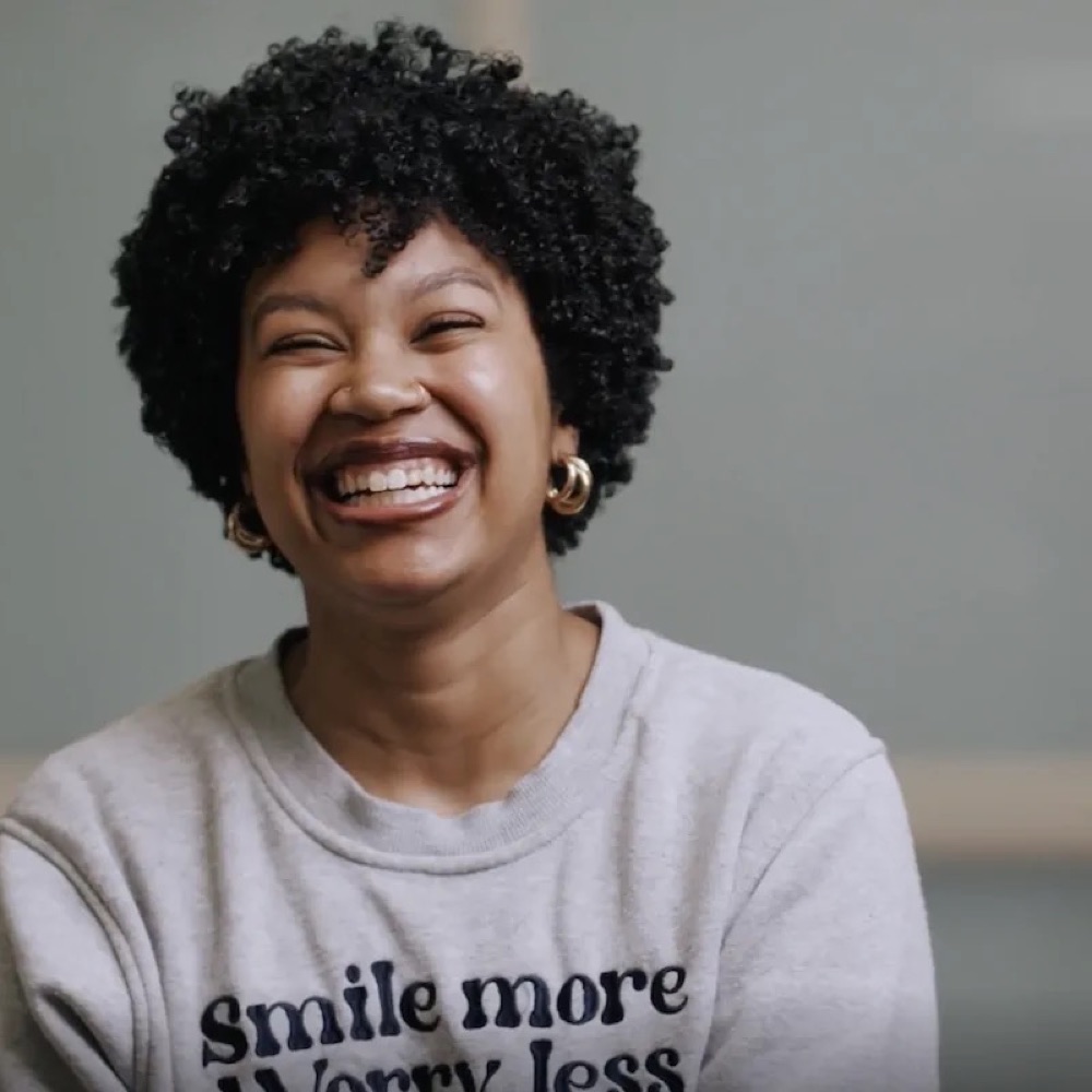 UNC School of Social Work student smiling
